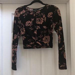 F21 • Floral Crop Top